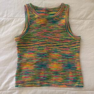 Multi Colored Knit Top